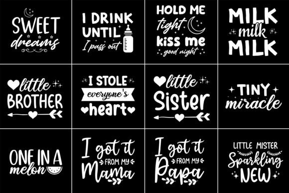 Baby SVG Bundle Design: Graphics for Crafts & Branding