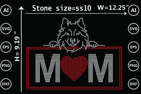 Cat Mom Rhinestone Design: Crafts & Graphics Review
