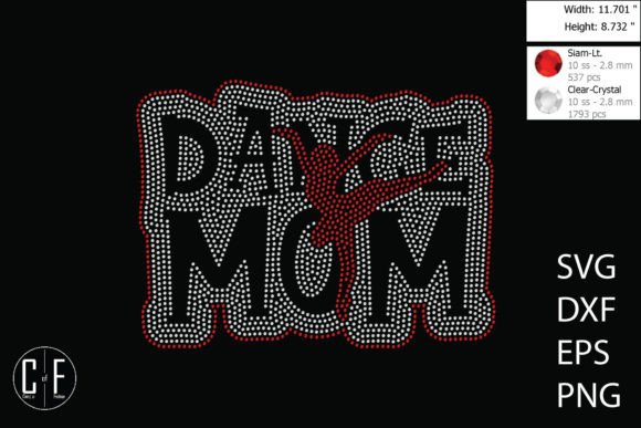 Dance Mom Rhinestone Template: Graphics for Crafts
