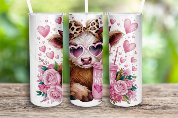 Love Mom Highland Cow Wrap: Crafts & Graphics Review