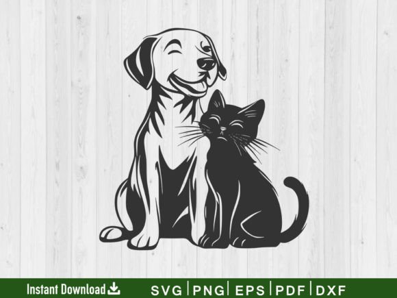 Review: Dog and Cat Svg Silhouette Vector File for Embroidery