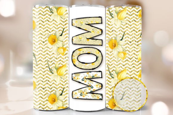 Spring Floral Mom Tumbler Wrap: Graphics for Crafts